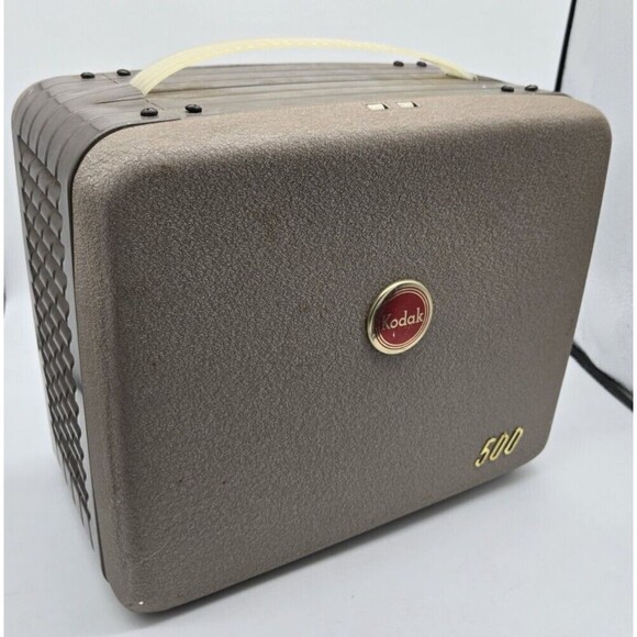 Vintage Kodak Brownie 500 Electric Movie Projector Reel WORKS Has Working Bulb - Picture 3 of 17